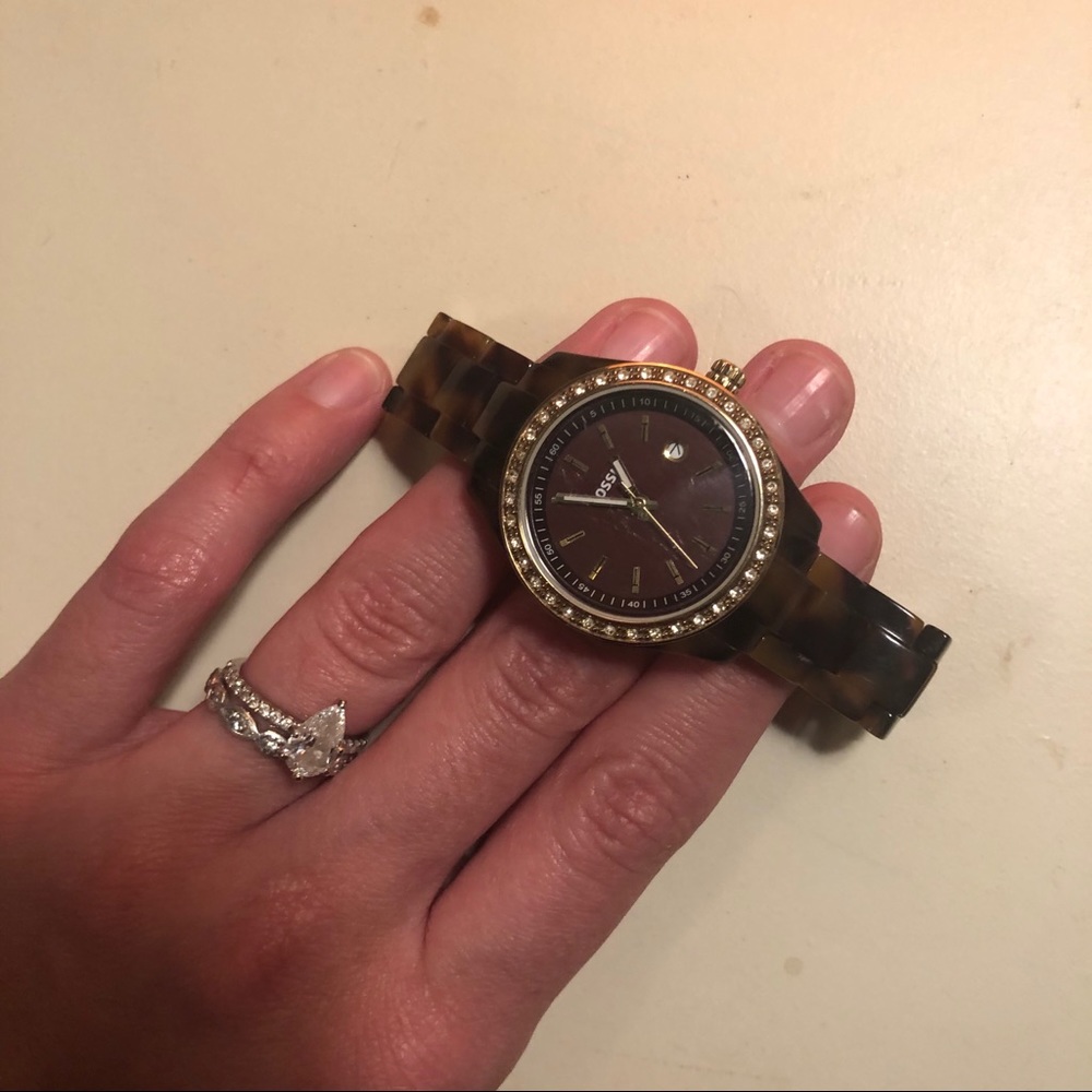 Fossil Tortoise Shell Watch - Picture 4 of 4